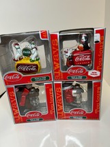 Coca-Cola Trim A Tree Collection Christmas Ornament lot of 4 x78 - $19.35