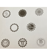 Stampin Up Clear Mount Stamp Set A Round Array Circle Kind Be Mine For Y... - £3.13 GBP