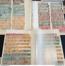 Mexico extraordinary stamp stockbook + 5000 old used clean stamps for study - £204.25 GBP