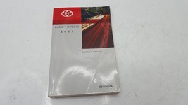 Owners Manual 2013 Toyota Camry - £37.11 GBP