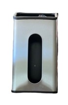 Stainless Steel Grocery Plastic Bag Holder Dispenser Saver Kitchen Wall ... - £14.33 GBP