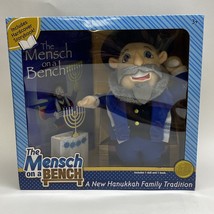 The Mensch on a Bench A Hanukkah Family Tradition w/ Doll, Bench &amp; Story... - $17.01
