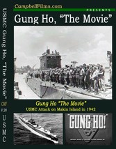 Gung-Ho Submarine Story USMC Attack on Makin Island WW2 old films DVD Marines - £14.22 GBP