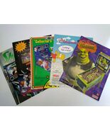 Pinball FLYERS Lot of 5 Games Shadow Space Jam Slugfest The Simpsons Shr... - $28.34