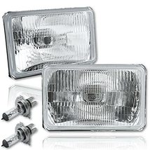 Octane Lighting 4X6 Halogen Semi Sealed Stock Style Glass H4 Headlight H... - £39.18 GBP