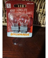 Sylvania #4057LL.BP2 Tail Light Bulb-Long Life Rear-1pk of 2pcs-NEW-SHIP... - $13.38 CAD