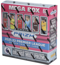 2021-22 Panini Prizm Premier League Soccer Mega Box Factory Sealed - £53.37 GBP