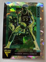 2020-21 Kareem Abdul-Jabbar Silver Cracked Ice Prizm Panini NBA Flux #194 - £3.19 GBP