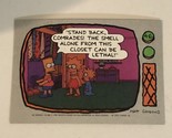 The Simpson’s Trading Card 1990 #46 Bart Maggie &amp; Lisa Simpson - $1.97