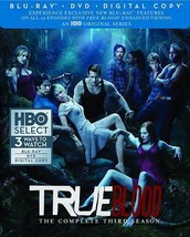 True Blood: The Complete Third Season (Blu-ray Disc, 2011, 7-Disc Set) - £12.17 GBP