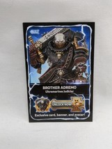 Warhammer Combat Card Brother Adremo Ultramarines Judiciar DLC Code - £14.01 GBP