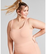 MSRP $49 Nina Parker Trendy Plus Size Sleeveless Ribbed Knit Bodysuit Si... - $30.92 CAD