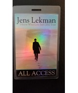 JENS LEKMAN - ORIGINAL I KNOW WHAT LOVE ISN&#39;T 2014 TOUR LAMINATE BACKSTA... - £78.31 GBP