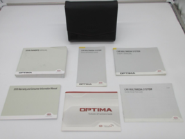 2018 Kia Optima Owners Manual Handbook Set with Case OEM M01B18005 - £21.49 GBP
