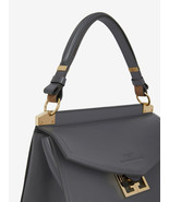 Givenchy Mystic Leather Shoulder Bag soft storm gray medium new - $6,519.82 CAD