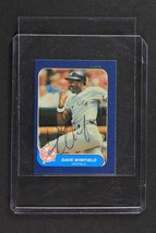 Dave Winfield Signed Autographed 1986 Fleer Mini Baseball Card - New York Yankee - £10.13 GBP