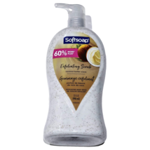 Softsoap Exfoliating Scrub Coconut Butter Scent Exfoliant  Body Wash 32oz. - £19.86 GBP