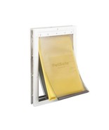 Large White Extreme Weather Pet Door - 10.12&quot; x 16.25&quot; (me) j29 - £347.96 GBP