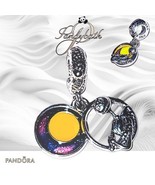 Pandora  Nightmare Before Christmas Double Dangle Charm Silver 799148C01... - $43.55