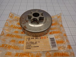 Stihl 1122 640 2001 Saw Spur Clutch Drum Sprocket  .404 7T 7 Tooth  OEM NOS - $19.33