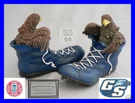 Georgia Southern Eagles Football Gus In Cleat Figurine Free Shipping - £18.78 GBP