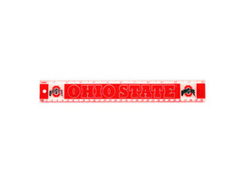 Ohio State Buckeyes Sports Football Basketball 12&#39; ruler GR8 GIFT- SET OF TWO- - £9.62 GBP