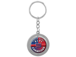 New York Giants Super Bowl XLVI Champions Spinning Keychain FREE SHIPPING - £9.06 GBP