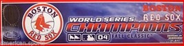 Boston Red Sox 2004 MLB World Series Champions Bumper 3 Sticker set RARE OLD - $12.44