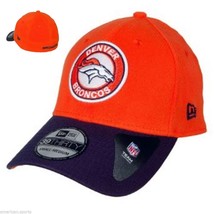 Denver Broncos New Era 3930 Nfl Football Mens Flex S/M Small Medium Hat Cap New - £18.16 GBP