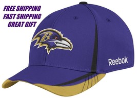 Baltimore Ravens Football fallsale  Hat Cap Large XL Fit Mens Sideline New - £21.67 GBP