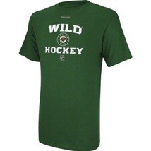 Nhl Hockey Minnesota Wild Large Boys Official Authentic Shirt Free Shipping New - £15.24 GBP