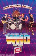 THE WHO 1982 TOUR ROCK MUSIC BEER ORIGINAL POSTER MINT OLD SCHOOL MANCAVE - £24.60 GBP