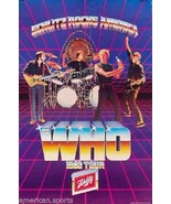 THE WHO 1982 TOUR ROCK MUSIC BEER ORIGINAL POSTER MINT OLD SCHOOL MANCAVE - £25.01 GBP