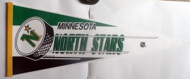 Minnesota North Stars Nhl Pennant New Old Stock Vintage Hockey - $21.58
