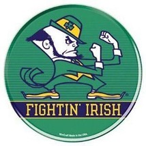 Notre Dame Dome Fightin&#39; Irish Poly Sticker 3 D Domed Football Sports Car Desk - £8.96 GBP