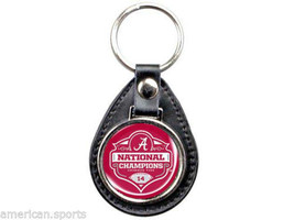 Alabama Crimson Tide FREE SHIPPING 2011 BCS National Champs Leather Key Chain - £9.59 GBP