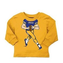 Minnesota Vikings Football Shirt Boys Girls 24 Mo Free Shipping New Cute Gift - £13.76 GBP