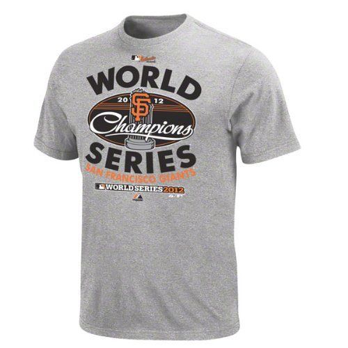 MLB San Francisco Giants 2012 World Series Champs Official Locker Room Shirt S - $25.88