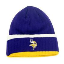 Minnesota Vikings Classic Reebok Ribbed Cuffed Winter Knit Hat - Purple ... - $18.69