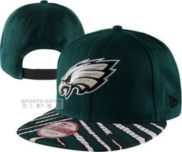 Philadelphia Eagles Football Mens Hat Cap Classic Design Zubaz Nfl Fits All New - £21.21 GBP