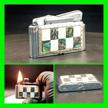 Unique Vintage Fisher Diplomat Slide Light Petrol Lighter - In Working C... - £50.83 GBP