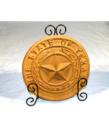 Cast Iron &quot;Texas&quot; State Seal Plaque - £11.94 GBP