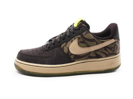 Womens Nike Air Force 1 Lib Og Qs Running Shoes Sneakers Tan New $120 023 - £50.35 GBP