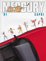 1991 Mercury CAPRI sales brochure catalog US 91 XR2 - £7.86 GBP