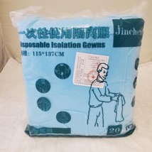 Blue Disposable Medical Isolation Gowns - £7.91 GBP