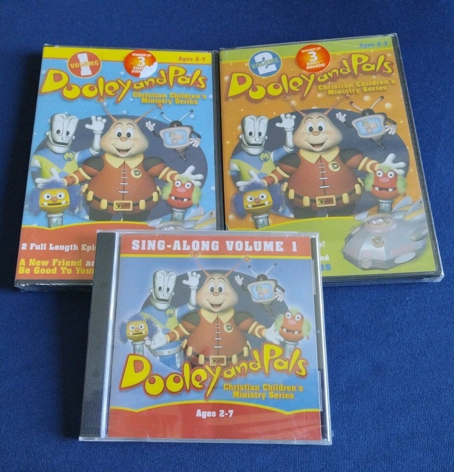 Dooley and Pals: Volume 1 &amp; 2 DVDs 4 Episodes &amp; Bonus Sing-along CD New - $14.84