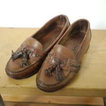 Cole Haan Country USA Leather Tassle Loafers Moccasins Boat Shoes 5 35 - $19.99