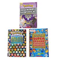 Scholastic Pokemon Book Lot Of 3 Handbooks and Guidebook Deluxe Editions - $14.85
