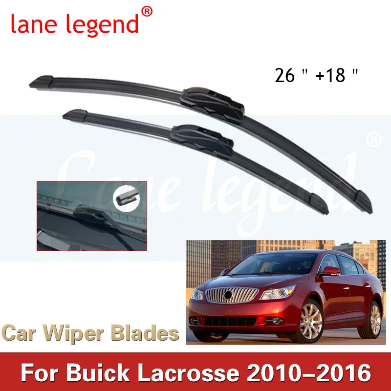 For Buick Lacrosse Allure Alpheon MK2 2010~2016 Front Wiper Blades Window - $23.88