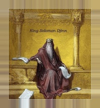 King Solomon Power Of Command Cross Djinn Spirited Powerful Entity - £70.77 GBP